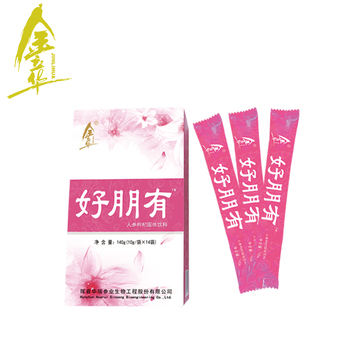 华瑞参业金立华人参枸杞固体饮料（好朋有）14袋/盒