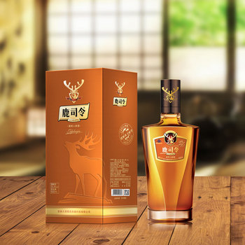 鹿司令牌鹿茸人参酒500ml(流通版)*6瓶/箱